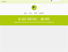 Tablet Screenshot of dogwalker.lu